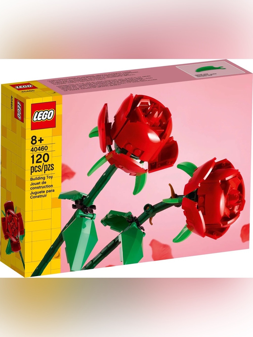 LEGO Roses 40460 Building Toy 120 Pieces Complete Set Boxed